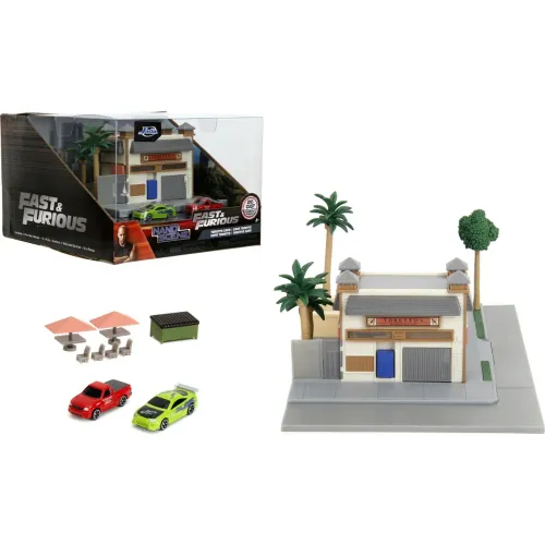 RAPIDOS Y FURIOSOS Set De Juego Café Diecast - Jada