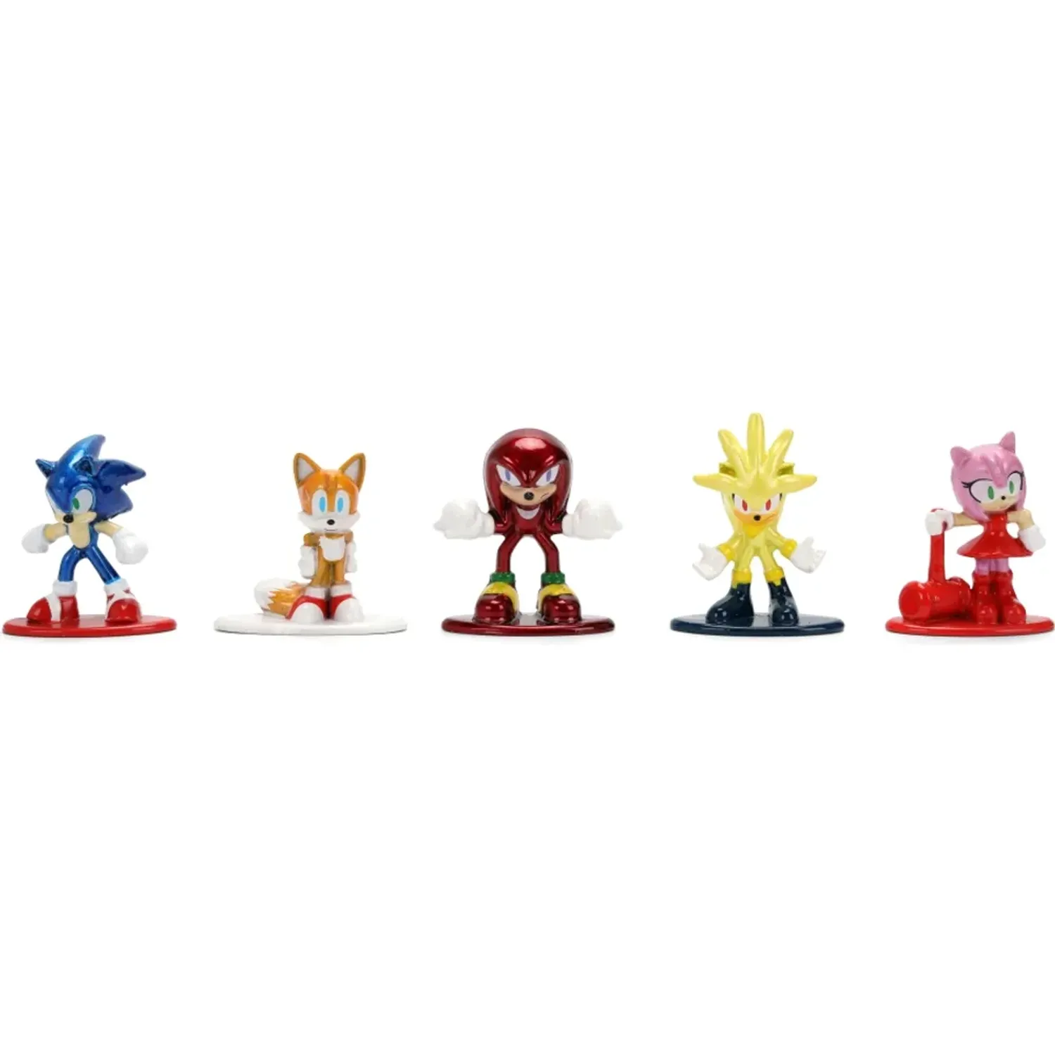 SONIC Set Sonic De 18 Figuras De Metal 1.65plg - Jada color varios | Platanitos
