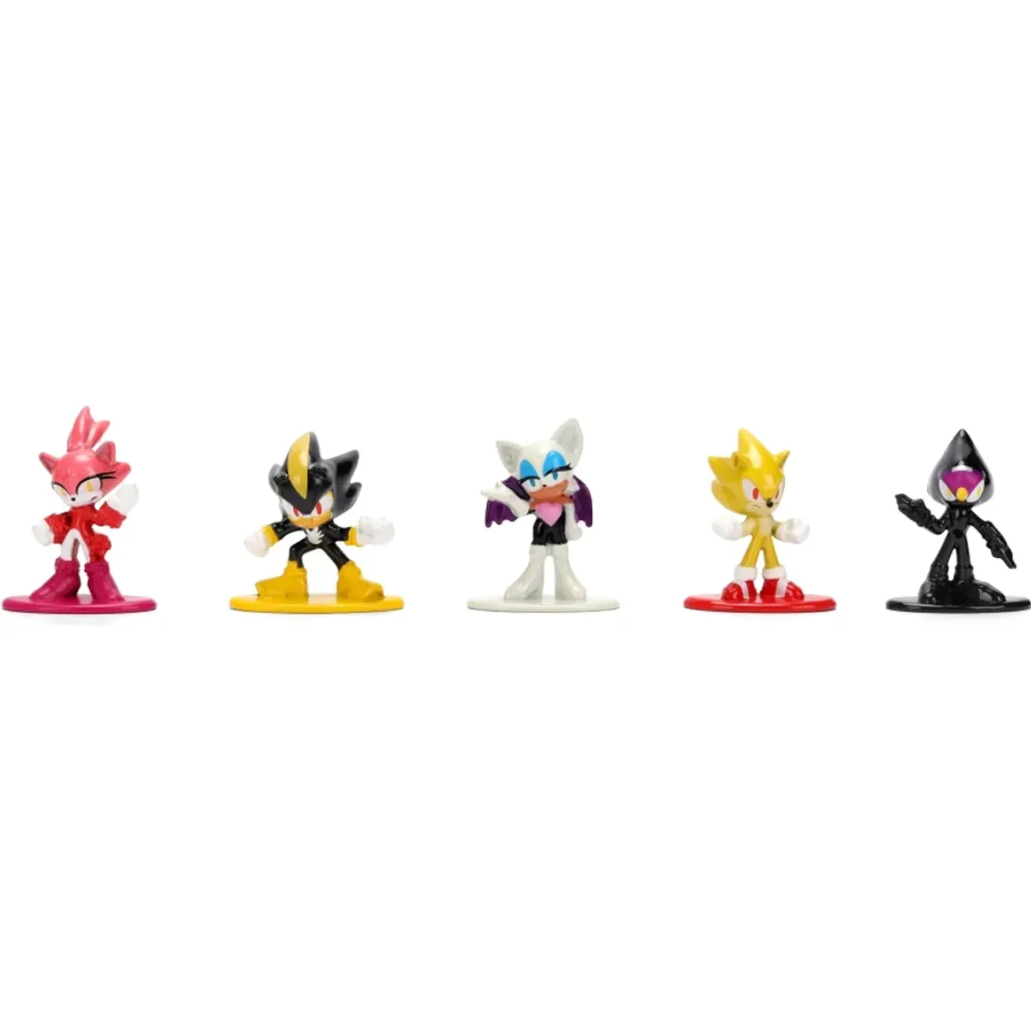 SONIC Set Sonic De 18 Figuras De Metal 1.65plg - Jada color varios | Platanitos