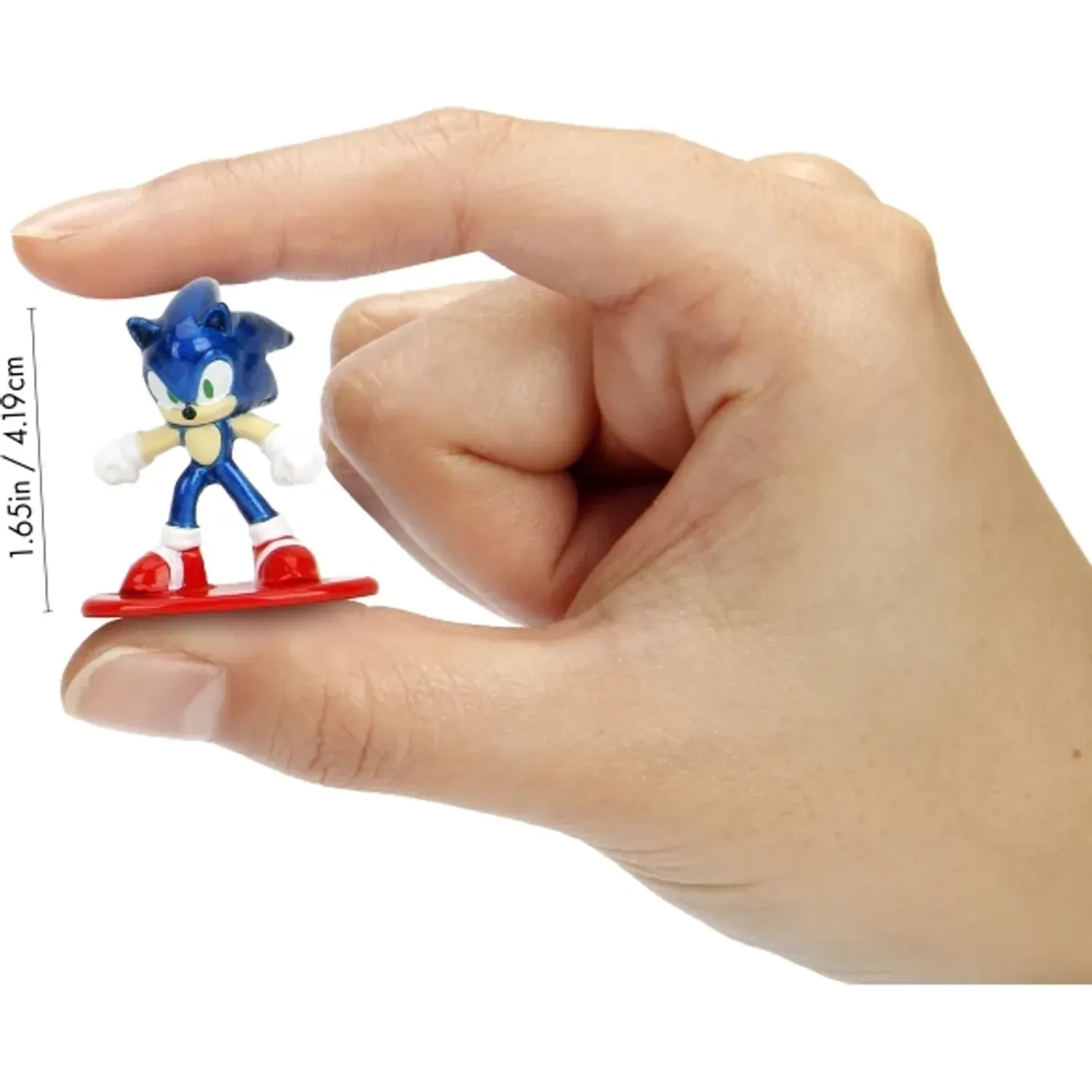 SONIC Set Sonic De 18 Figuras De Metal 1.65plg - Jada color varios | Platanitos