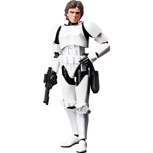 Star Wars Kit Figura De Accion Armable Han Solo 103pz - Blokees