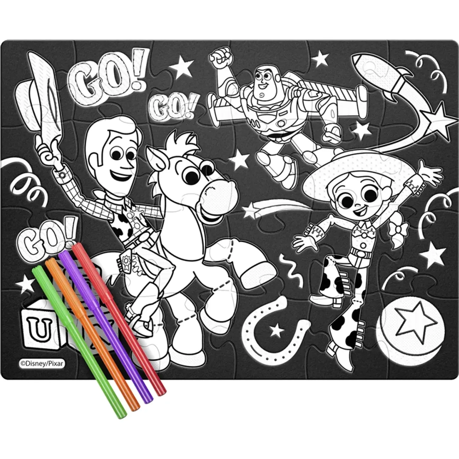 Toy Story Rompecabezas Toy Story Aterciopelado Toy Story 24 Pzs color varios | Platanitos