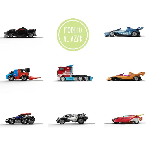 Transformers Kit De Piezas Para Armar Vehiculo C01 Blokees