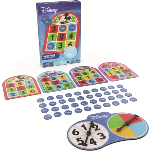 Disney Juego De Mesa Bingo Disney Multimarca