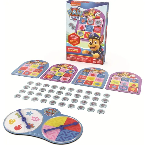Paw Patrol Juego De Mesa Bingo Paw Patrol