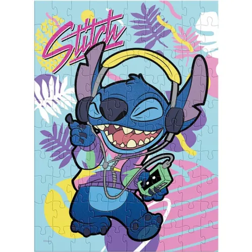 STITCH Rompecabeza Especial Disney Aterciopelado Stitch