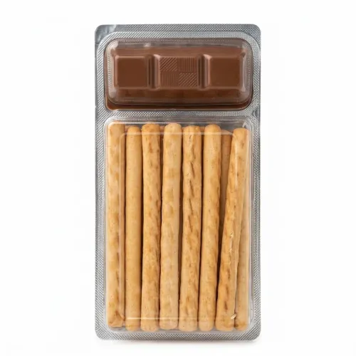 HENGYU Palitos De Galleta Con Crema De Fresa 60gr