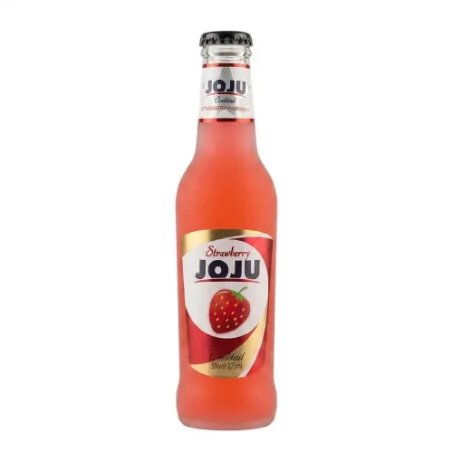 JOJU Licor Frutado Con Brandy Sabor Fresa 275ml - 5%vol