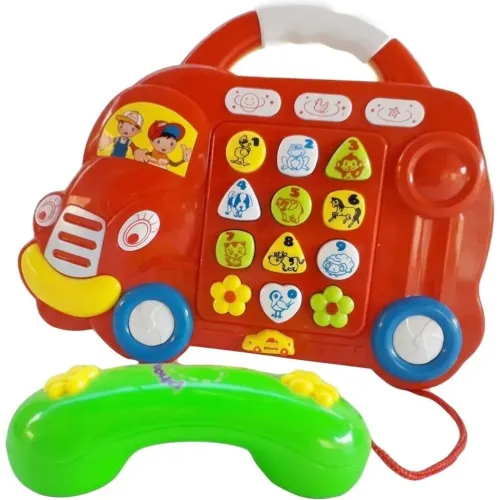 GENERICO Piano Bus Musical Para Bebes