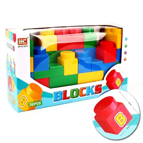 GENERICO Juego De Blockes De Construccion X 32pzs