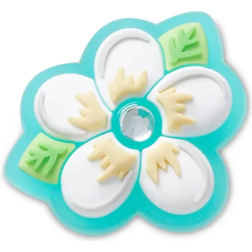 CROCS Jibbitz Gem Plumeria Floral