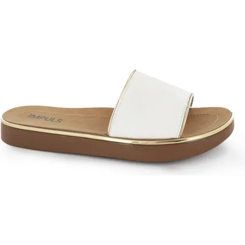 Impuls Sandalias Cuña Mujer Charity01 Blanco