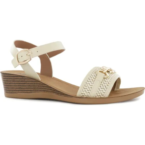 Impuls Sandalias Cuña Mujer Yadi14 Hielo