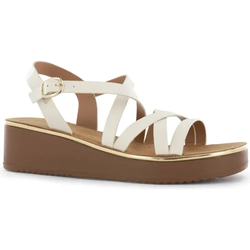 Impuls Sandalias Cuña Mujer Latisha01 Hielo
