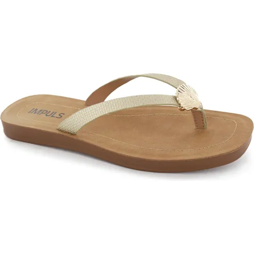 Impuls Sandalia Confort Mujer Basha03 Oro