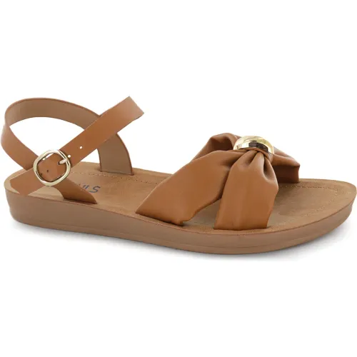 Impuls Sandalia Confort Mujer Basha05 Caramelo