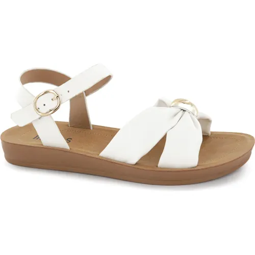 Impuls Sandalia Confort Mujer Basha05 Blanco