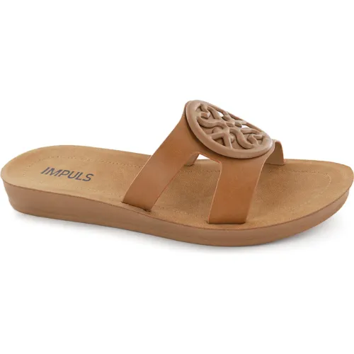 Impuls Sandalia Confort Mujer Basha06 Caramelo