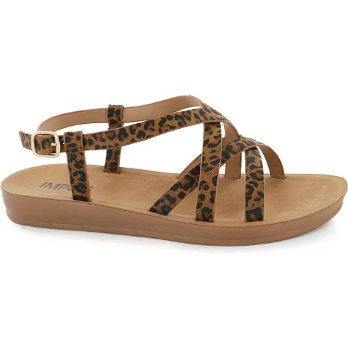 Impuls Sandalia Confort Mujer Basha07 Leopardo
