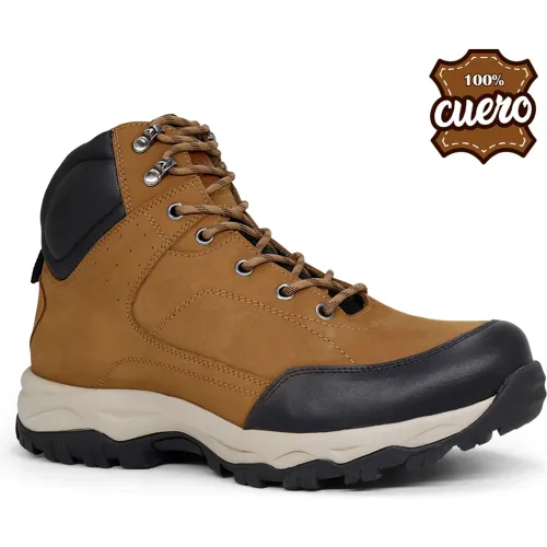 KAIDA Botines Outdoor Hombre Cuero Rk03-Cl26q3