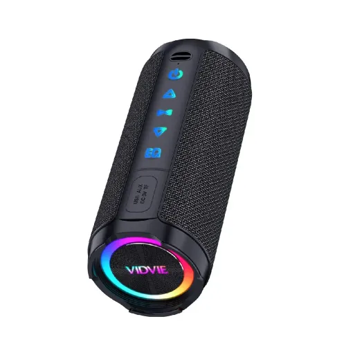 VIDVIE Parlante Inalámbrico Portátil Rgb Vidvie Sp934 40w