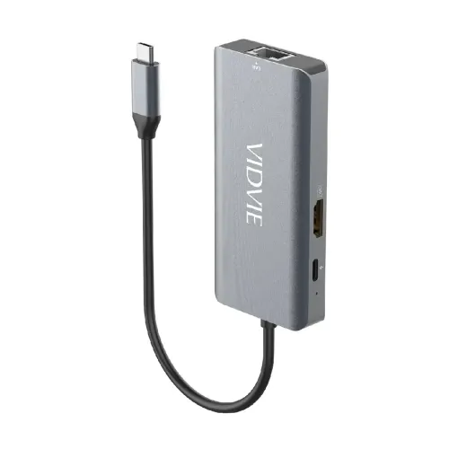 VIDVIE Hub 6 En 1 Tipo-C Vidvie Hub01 Hdmi 4k Usb 3.0