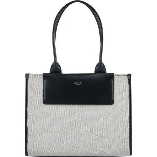 CREPIER Tote Valerie Grande Negro