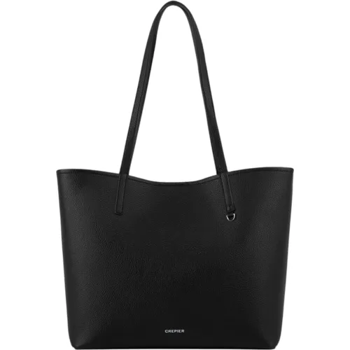 CREPIER Tote Clarise Grande Negro