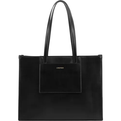 CREPIER Tote Corinna Grande Negro