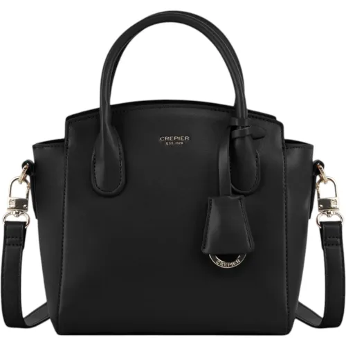 CREPIER Satchel Rhina Mediano Negro
