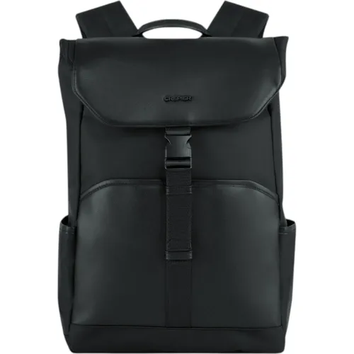 CREPIER Mochila Mills Negro Grande