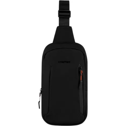 CREPIER Sling Bag Derzan Negro Mediano