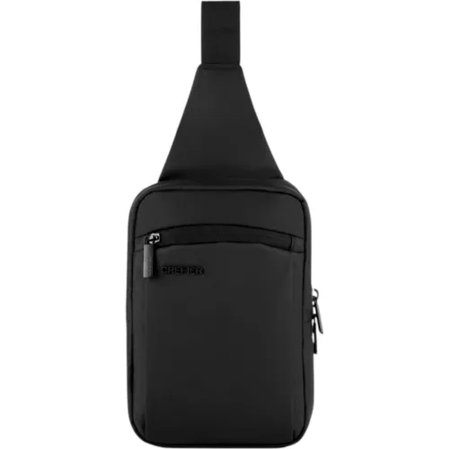 CREPIER Sling Bag Brooks Negro Mediano