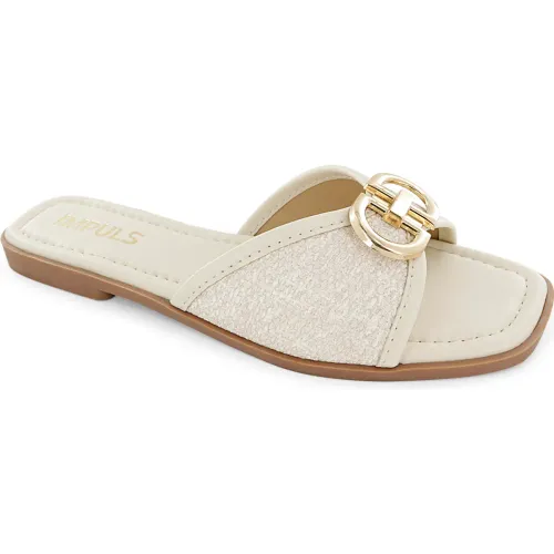 Impuls Sandalias Flats Mujer Aixa23 Hielo