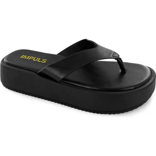 Impuls Sandalias Cuña Mujer Adaya19 Negro
