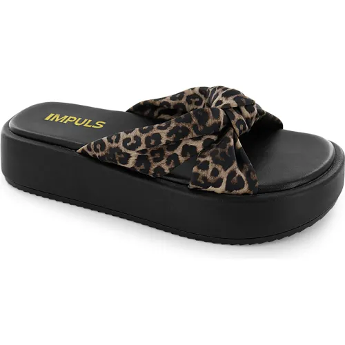 Impuls Sandalias Cuña Mujer Adaya20 Leopardo