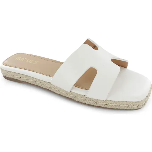 Impuls Sandalias Cuña Mujer Mei03 Blanco