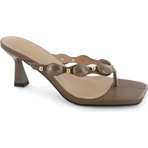 Impuls Sandalias Taco Mujer Kylie10 Chocolate