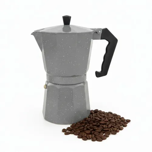 PENTHA Cafetera Italiana Moka De 12 Tazas Color Plomo