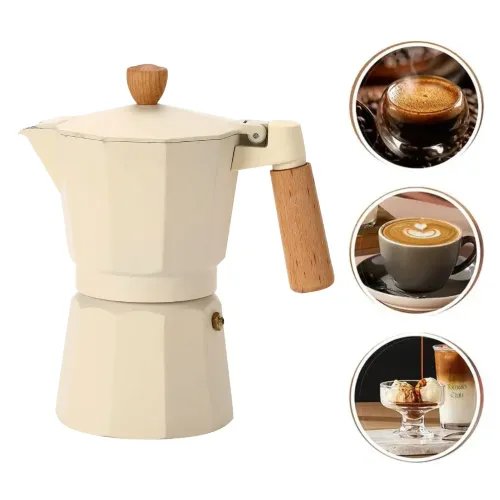 PENTHA Cafetera Moka Italiana 9 Tazas 450ml Crema