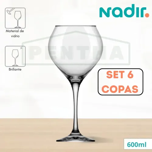 PENTHA Copa Prestige 600ml Set 6 Copas