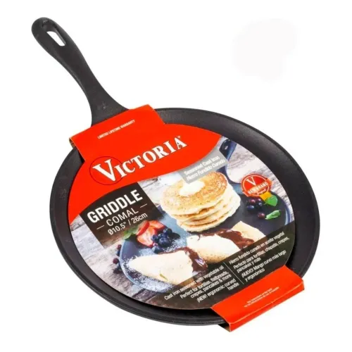 PENTHA Sarten Comal Esmaltado Hierro Fundido 26 Cm - Victoria