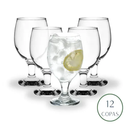 PENTHA Copa Gallant Vino Tinto 250ml Set 12 7008