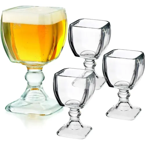 PENTHA Copa Suprema Cuadrada 610ml Coronita/Mariscos 4 Copas