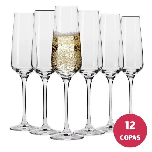 PENTHA Copa Brunello Champaña 225ml Nadir Set 12 Copas