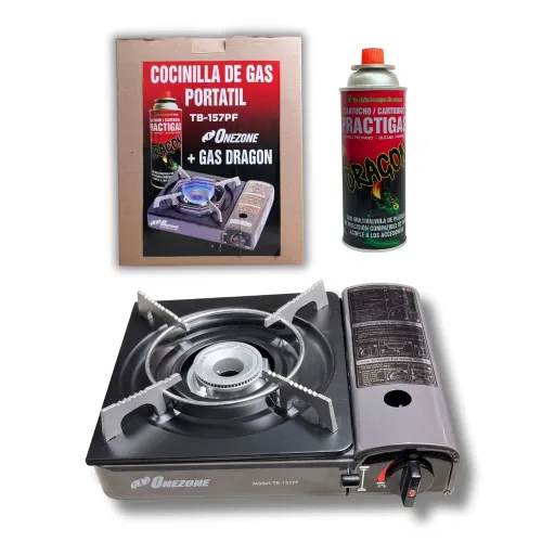 PENTHA Cocina Estufa Portátil Onezone 1 Hornilla + Gas