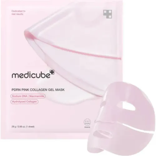 MEDICUBE Mascarilla Facial Medicube Pdrn Pink Collagen Gel Mask 4ea - 1und