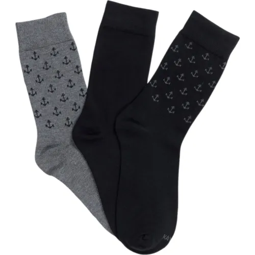 Kayser Tripack Medias Hombre Calce Americano
