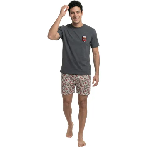 LOS SIMPSONS BY KAYSER Pijama Hombre Short Algodon