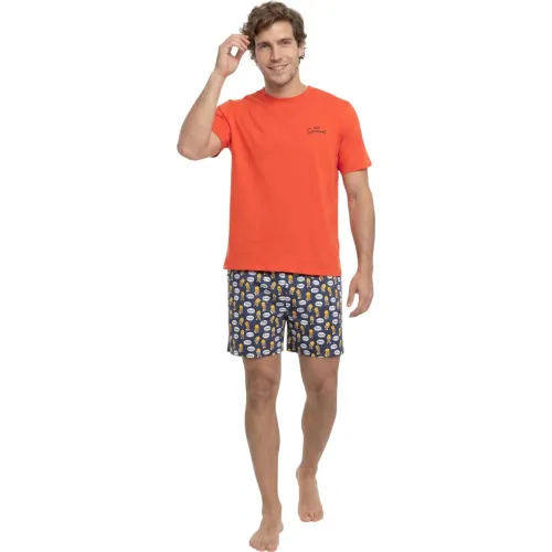 LOS SIMPSONS BY KAYSER Pijama Hombre Short Algodon